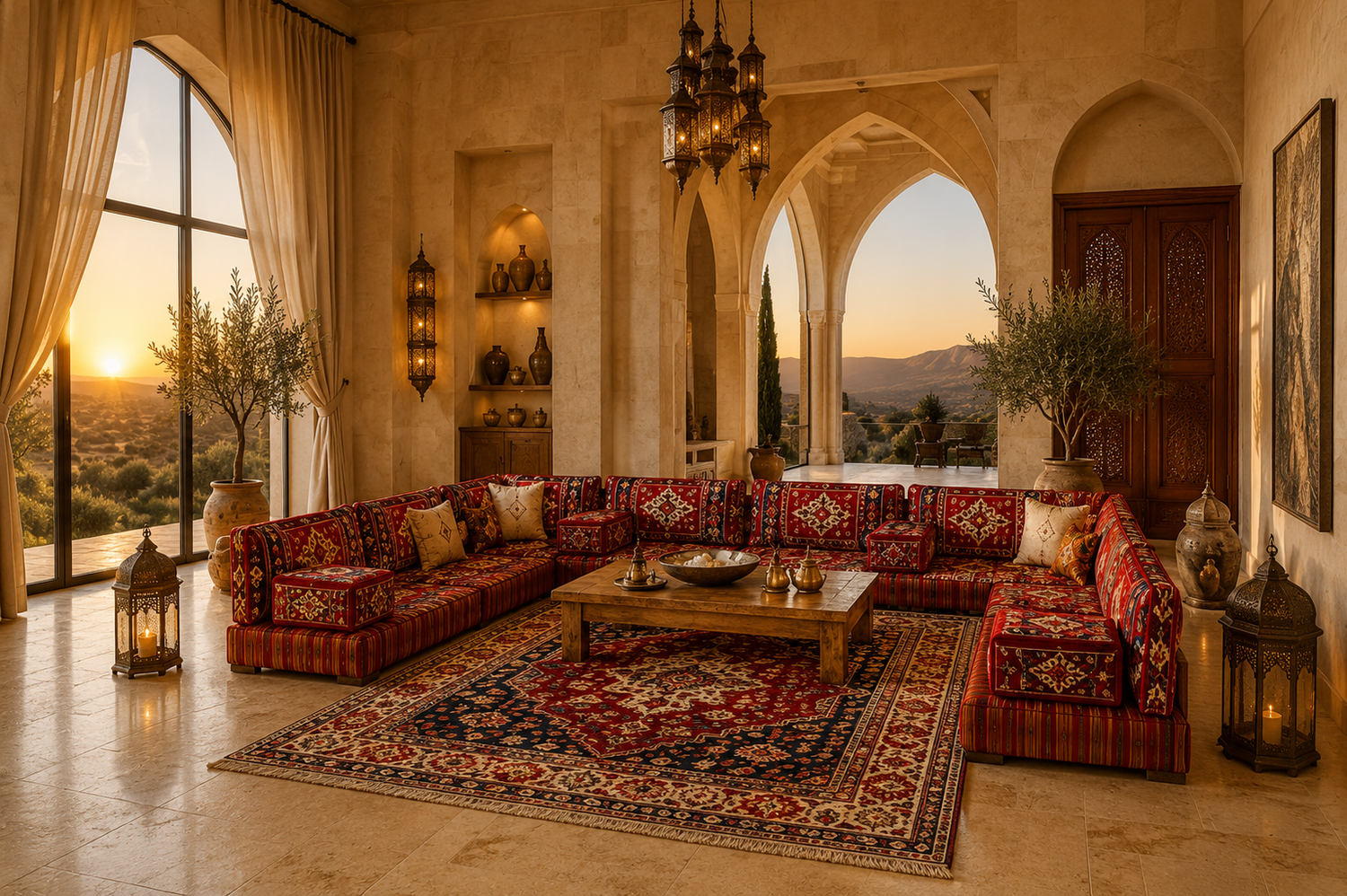 Majlis Seating