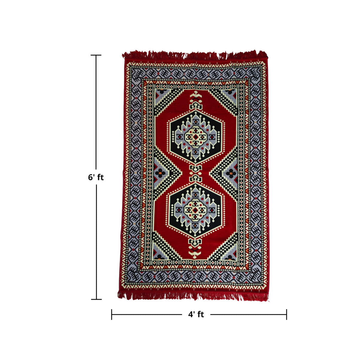 Mystical Anatolia 4x6 kilim rug SKU OD-G2H0-PAB6 additional view 2