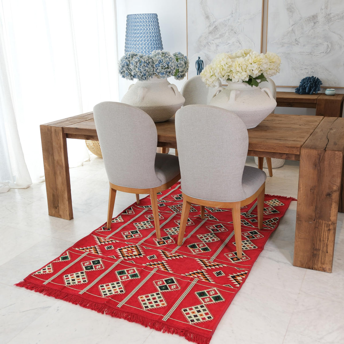 Mystical Anatolia kilim Stripe/Red additional view 4