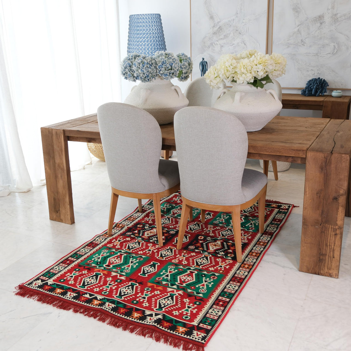 Mystical Anatolia kilim Green/Red additional view 4