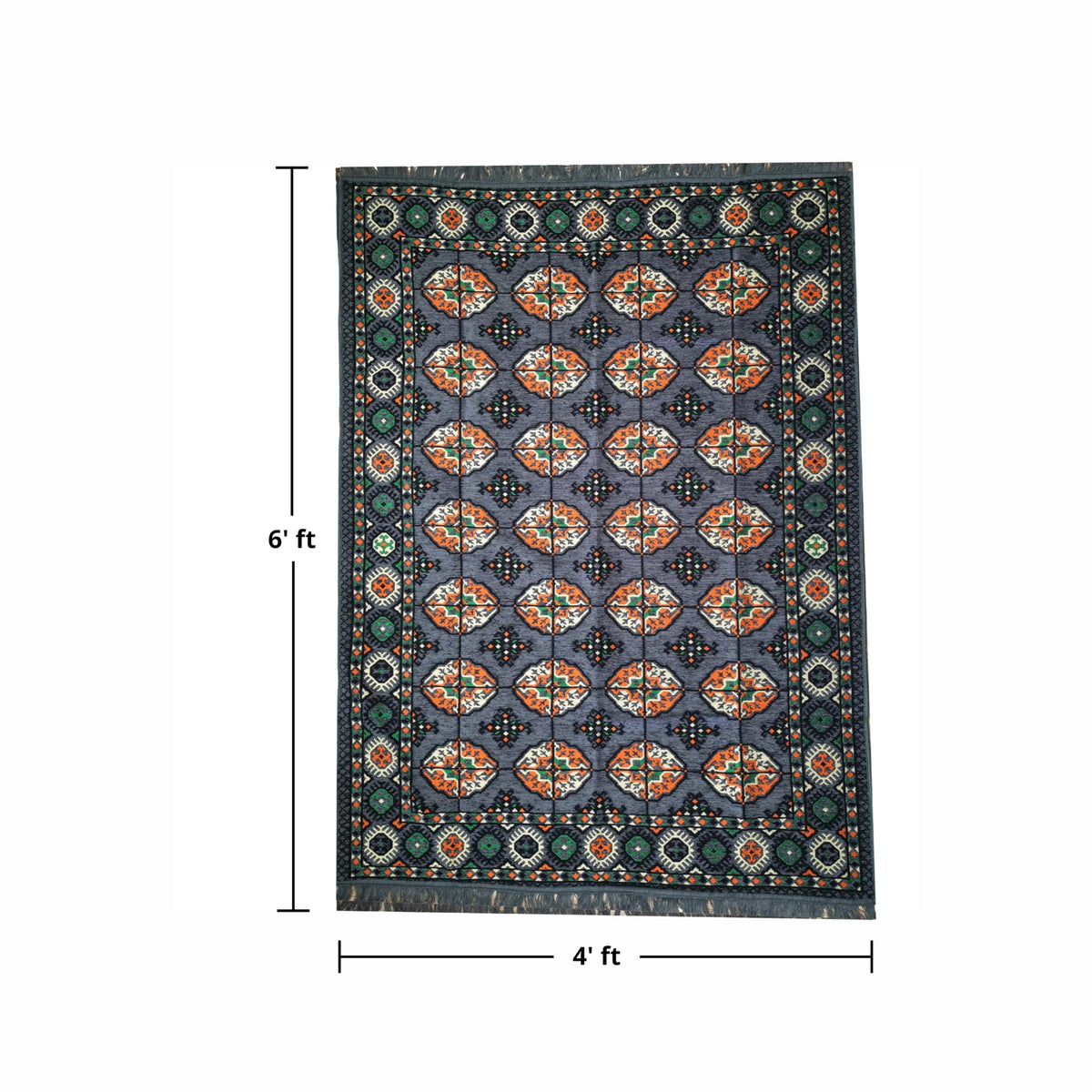 Mystical Anatolia kilim Orange/Grey additional view 2