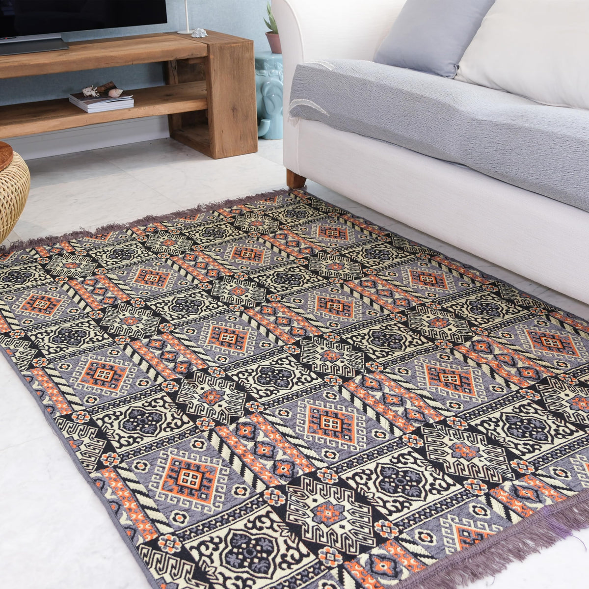 Mystical Anatolia 4x6 kilim rug SKU 3L-EEO2-TEFV additional view 3