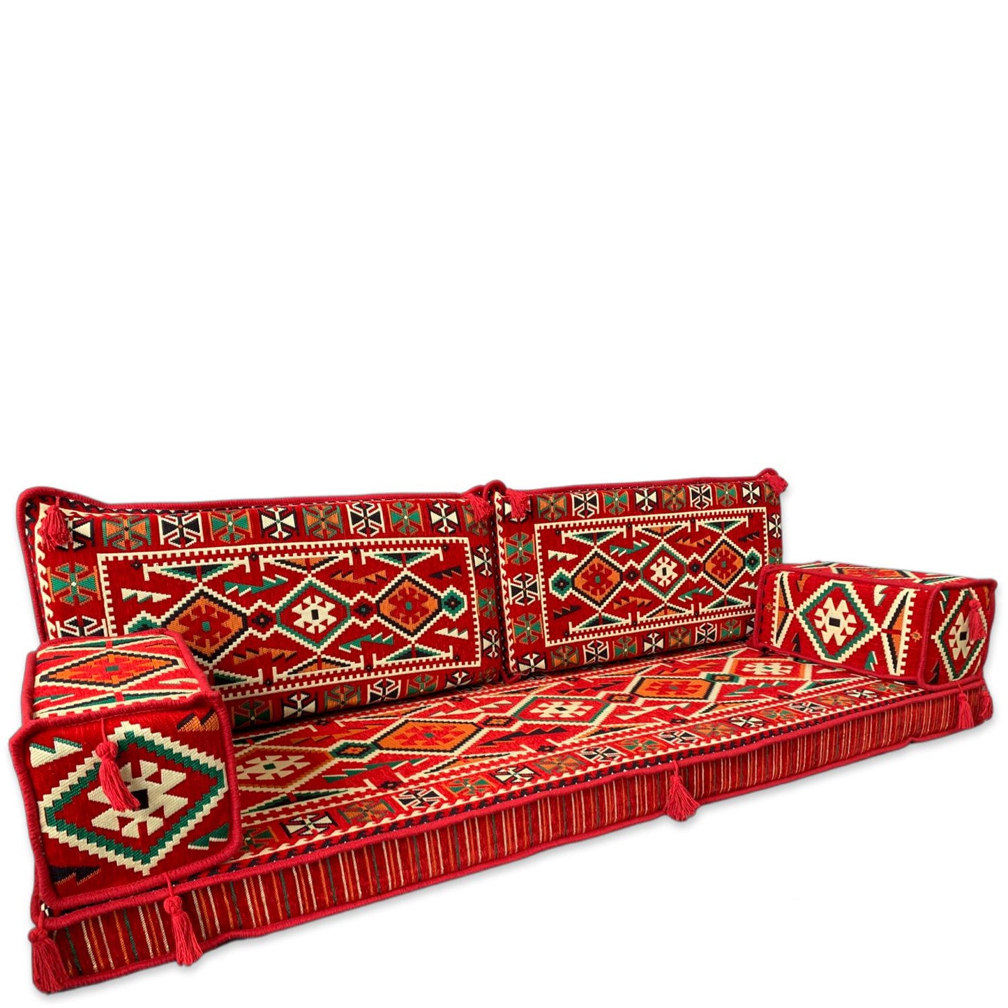 Arabic Style Majlis Floor Sofa – Traditional Low Seating Design