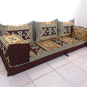 Arabic Floor Seating Sofa, Arabic Majlis Sofa, Arabic Jalsa, Arabic Couches, Moroccan Sofa