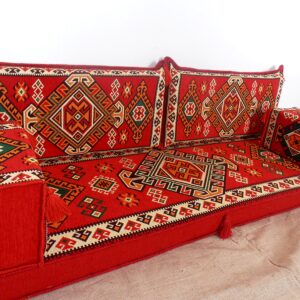 Oriental Floor Seating Sofa, Moroccan Sofa, Arabic Majlis Seating Sofa